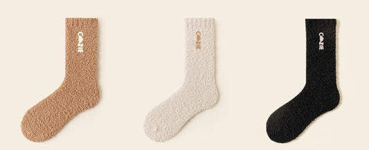 Cozie Luxe Fuzzy Socks